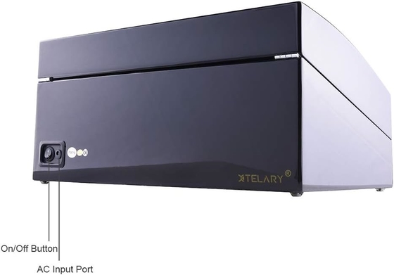 เครื่องปั่นนาฬิกา XTELARY Luxury 4 เครื่องปั่นนาฬิกา Quad Motor สําหรับนาฬิกาอัตโนมัติ เซฟและกล่องแสดงผลไม้ 8 + 9 การเก็บ