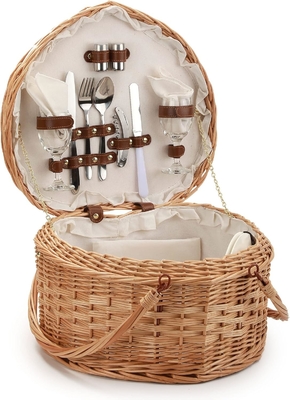 กระเป๋าสตางค์พิกนิคสําหรับ 2 คน พิกนิคทรงหัวใจ ข้างเปล่า เนื้อ Wicker ไม้ Willow กระเป๋าเป้กระเป๋าเป้กระเป๋าเป้กระเป๋าเป้กระเป๋าเป้กระเป๋าเป้กระเป๋าเป้กระเป๋าเป้กระเป๋า