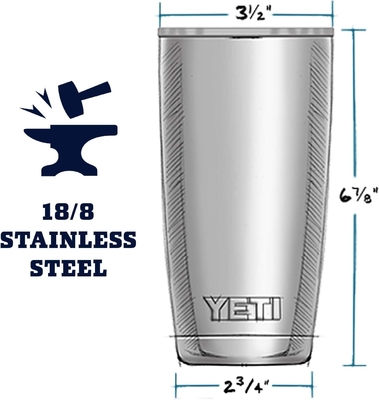 Rambler 20 oz สแตนเลส ทับเบลเลอร์ระบายความร้อน