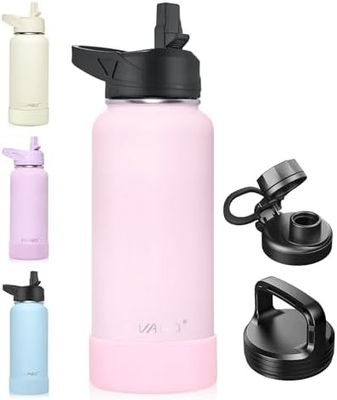 32 oz กระป๋องน้ําประปาด้วยสลาม กระป๋องแก้วน้ํากีฬาจากสแตนเลส สแตนเลส มี 3 ช่องปิด (ช่องปิด, ช่องเปิดและช่องปิดมือ)