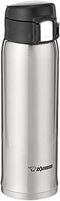 Zojirushi SM-SA60BA กระป๋องกันฝุ่นจากสแตนเลส จํานวน 1 กระป๋อง (บรรจุ 1 กระป๋อง) สีดํา 20 oz