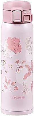 Zojirushi SM-SA60BA กระป๋องกันฝุ่นจากสแตนเลส จํานวน 1 กระป๋อง (บรรจุ 1 กระป๋อง) สีดํา 20 oz