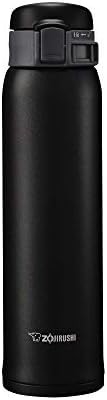 Zojirushi SM-SA60BA กระป๋องกันฝุ่นจากสแตนเลส จํานวน 1 กระป๋อง (บรรจุ 1 กระป๋อง) สีดํา 20 oz