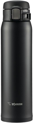 Zojirushi SM-SA60BA กระป๋องกันฝุ่นจากสแตนเลส จํานวน 1 กระป๋อง (บรรจุ 1 กระป๋อง) สีดํา 20 oz