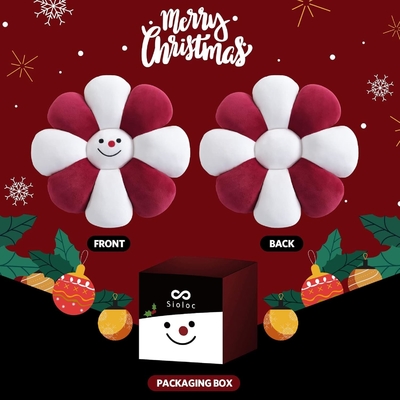 หมอนดอกไม้, หมอนดอกไม้ทรงดอกไม้ หมอนโยน เครื่องประดับคริสต์มาสต์ หมอนพื้นดอกไม้, หมอนนั่ง, เครื่องประดับห้องน่ารัก &amp; พลัส