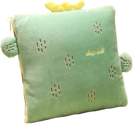 ผ้าห่มและหมอนเดินทาง - Premium Soft 2 in 1 ผ้าห่มเครื่องบิน พร้อมหมอนกระเป๋าอ่อน