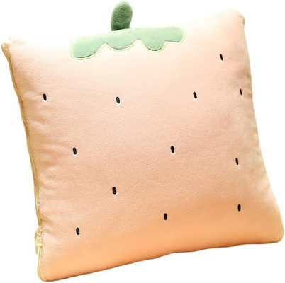 ผ้าห่มและหมอนเดินทาง - Premium Soft 2 in 1 ผ้าห่มเครื่องบิน พร้อมหมอนกระเป๋าอ่อน