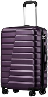 กระเป๋าเดินทาง PC ABS TSA กระเป๋าเดินทาง 3 ชิ้น Set Lock Spinner Carry on (Teal blue)