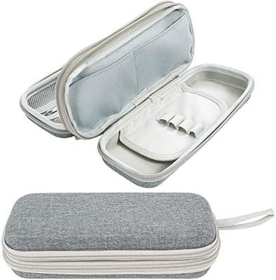 ProCase Pen Pencil Case, 2 ชั้น EVA Zipper Pencil Box กระเป๋าสตางค์ความจุขนาดใหญ่ เครื่องจัดเก็บเครื่องเขียนสําหรับโรงเรียน