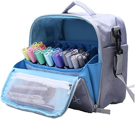 การเก็บกระเป๋า Tote สําหรับปากกาเครื่องหมาย กระชับดินสอดินสอสี หนังสือ ศิลปะและงานฝีมือ จําหน่ายเครื่องมือ เครื่องสําอางค์