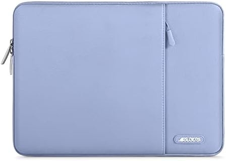กระเป๋าสะพายคอมพิวเตอร์เน็ตป็อตตั๋ว ที่เข้ากันได้กับ MacBook Air 13 M3 A3113 M2 /Pro 13 M2 M1,พอลิเอสเตอร์ กระเป๋าตั้งด้วยกระเป๋า สีเทา