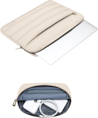 เหมาะสําหรับ MacBook Air / Pro, โน๊ตพ็อตขนาด 13-13.3 นิ้ว, เหมาะสําหรับ MacBook Pro 14 นิ้วพอลิเอสเตอร์กระเป๋าแนวนอน