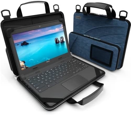 13-14 นิ้ว เสมอบนกระเป๋าทํางานในกรอบสําหรับ Chromebook และคอมพิวเตอร์แล็ปท็อป, ออกแบบสําหรับนักเรียน, ห้องเรียน, และธุรกิจ