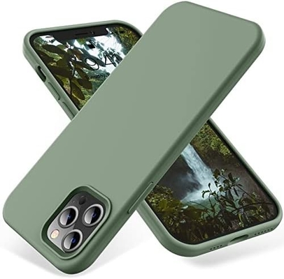 iPhone 12 Pro Max Case, การป้องกันระดับทหาร, ซิลิโคนกันกระแทก, แอนตินิ้วมือและแอนติสลิป, เคสโทรศัพท์