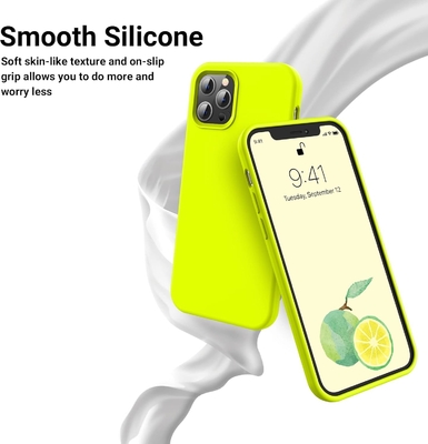 iPhone 12 Pro Max Case, การป้องกันระดับทหาร, ซิลิโคนกันกระแทก, แอนตินิ้วมือและแอนติสลิป, เคสโทรศัพท์