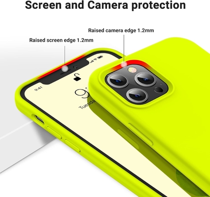 iPhone 12 Pro Max Case, การป้องกันระดับทหาร, ซิลิโคนกันกระแทก, แอนตินิ้วมือและแอนติสลิป, เคสโทรศัพท์