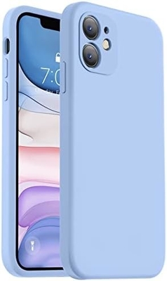 รองรับกับ iPhone 11 Case, ซิลิโคนเหลวที่ปรับปรุงขึ้นกับ [ขอบสี่เหลี่ยม] [ผนังไมโครไฟเบอร์อ่อนแอต่อต้านรอยขีดข่วน]