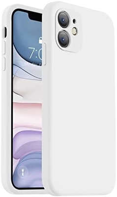 รองรับกับ iPhone 11 Case, ซิลิโคนเหลวที่ปรับปรุงขึ้นกับ [ขอบสี่เหลี่ยม] [ผนังไมโครไฟเบอร์อ่อนแอต่อต้านรอยขีดข่วน]