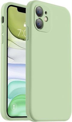 รองรับกับ iPhone 11 Case, ซิลิโคนเหลวที่ปรับปรุงขึ้นกับ [ขอบสี่เหลี่ยม] [ผนังไมโครไฟเบอร์อ่อนแอต่อต้านรอยขีดข่วน]