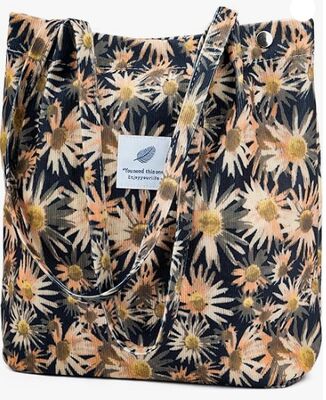 กระเป๋าสะพายผ้าห่ม กระเป๋าสะพายผ้าห่มน่ารักสําหรับผู้หญิง กระเป๋าสะพายไหล่ที่มีกระเป๋าภายในสําหรับงาน หาดท่องเที่ยวและช้อปปิ้ง