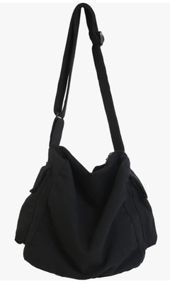 Canvas messenger bag - Large size - Backpack for traveling - Crossbody bag - Shoulder bag - Handbag - With pocket - Suitable for both men and women