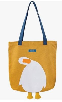 Cute Canvas Tote Bag - Graphic Tote Bag for Lunch & Grocery