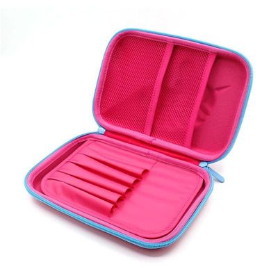 ODM 60Pcs ยูนิคอร์น EVA ดินสอเคสพิมพ์ 3D โลโก้สีชมพู