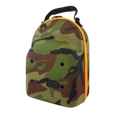 Camouflage สี Cap Carrier กล่องเก็บของ EVA ซับผ้าถัก