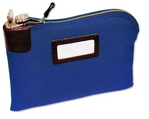 กระเป๋าธนาคารรัดซิปหนัก ผลิตจากไนลอน 70D ทนทาน พร้อมโลโก้และล็อคความปลอดภัยเพื่อการจัดการเงินสดอย่างปลอดภัย