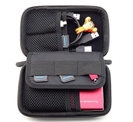 กระเป๋าเก็บของ EVA แบบพกพา ทนทาน กันน้ำ กันกระแทก สำหรับหูฟังและอุปกรณ์อิเล็กทรอนิกส์