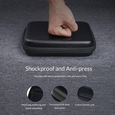 Anti Press หูฟัง EVA Tool กรณี 1200D โพลีเอสเตอร์ Faric ซับใน