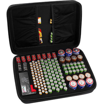 กล่องเครื่องมือกันน้ำ EVA เป็นมิตรกับสิ่งแวดล้อม 13x9x3.75 นิ้วสำหรับแบตเตอรี่ AA