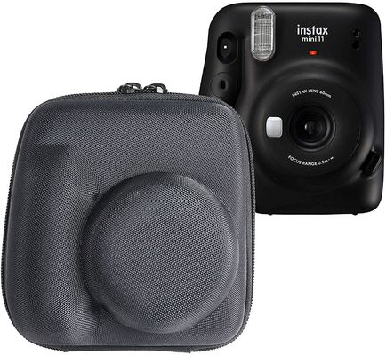 โลโก้หน้าจอไหมแบบปรับได้เคสกล้อง EVA สำหรับ Fujifilm Instax Mini 11