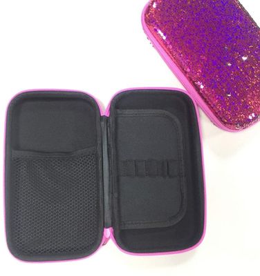 กระเป๋าใส่ดินสอ PVC EVA หนัง Pu 1800D Polyeste Hard กรณี Pencil Pouch