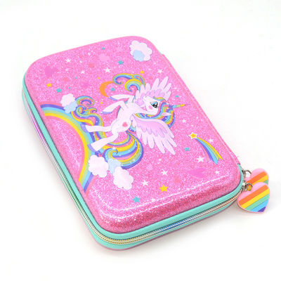 กล่องดินสอซิปเปอร์ที่ยังไม่เสร็จสําหรับ EVA Pencil Case Transportation Solution
