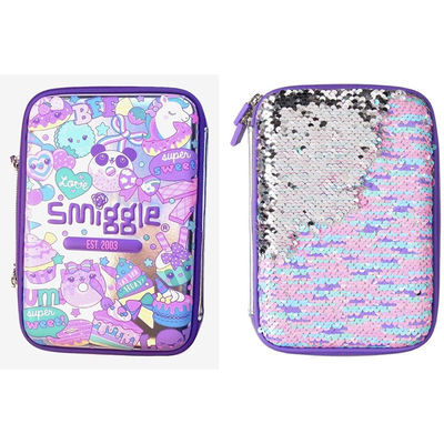 กระเป๋าปากกา EVA แบบกำหนดเองพร้อมคุณสมบัติกันน้ำกันกระแทก ช่องตาข่าย และตัวเลือกโลโก้แผ่นโลหะแบบนูน/ปั๊ม