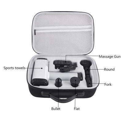 OEM ป้องกันการกระแทก 900D โพลีเอสเตอร์ Massage Gun กรณี EVA เปลือกแข็ง