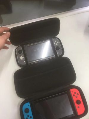 ซิปโลหะซับในกำมะหยี่ดึงกระเป๋าเดินทาง EVA สำหรับ Switch Lite
