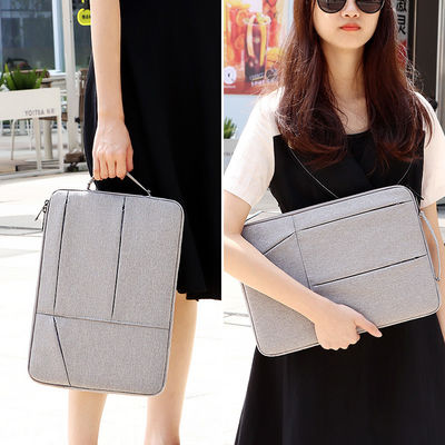 EVA Laptop Sleeve กันน้ํา กันกระแทก โพลิเอสเตอร์ 600D ขนาดตามสั่ง วัสดุเนโอเพรน พร้อมกระเป๋าซิปสําหรับ MacBook Air 13 นิ้ว