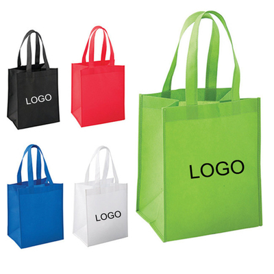ถุงช้อปปิ้งผ้าไม่ทอรีไซเคิล Tote นำกลับมาใช้ใหม่ได้พร้อมโลโก้