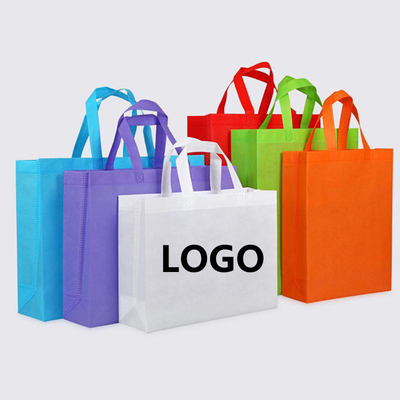 ถุงช้อปปิ้งผ้าไม่ทอรีไซเคิล Tote นำกลับมาใช้ใหม่ได้พร้อมโลโก้
